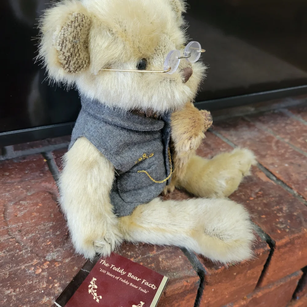 Ted E Bearington 100 Years Bear Fax Mohair Tags 1902-2002 Limited Edition Plush